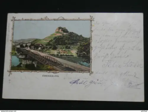 Ebernburg b. Bad Kreuznach , 1904 , Ansichtskarte , CPA , AK  !!