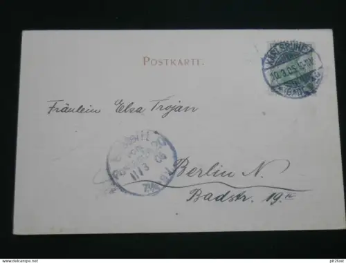 Karlsruhe - Rathaus , 1905 , Ansichtskarte , CPA , AK  !!