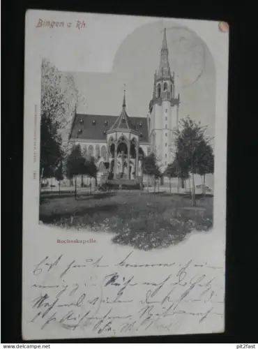 Bingen a. Rhein - Rochuskapelle , 1903 , nach Oberkirch , Ansichtskarte , CPA , AK  !!