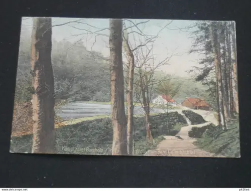 königl. Burgholz b. Wuppertal , 1913 , Mettmann , Küllenhahn , Cronenberg , Ansichtskarte , AK , CPA !