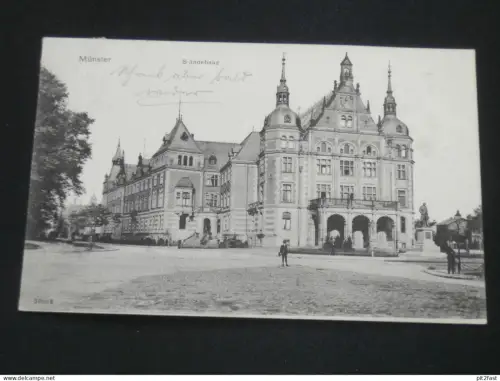 Münster i. Westfalen , 1907 , Ständehaus , Ansichtskarte , AK , CPA !