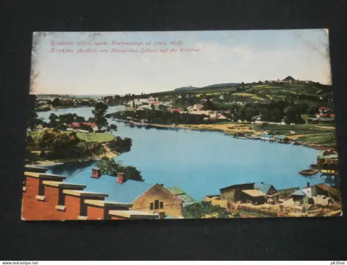 Krakau / Kraków an der Weichsel , 1913 , Ansichtskarte , CPA , AK !!