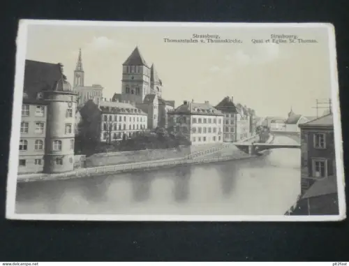 Straßburg / Strasbourg , 1915 , Panorama , Ansichtskarte , CPA , AK !!