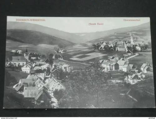 Böhmisch Wiesenthal i. Böhmen / Loučná pod Klínovcem , 1915 , Komotau , Ansichtskarte , CPA , AK  !!