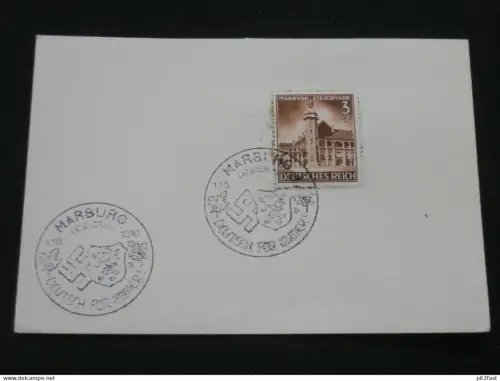 Marburg i. Steiermark / Maribor - Deutsch für immer , 1941 , Stempel , Briefmarke , Sonderstempel , Slowenien !!!