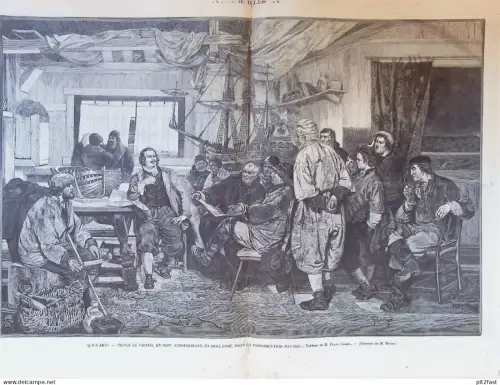 Graphic / Illustration - 1858 , Beaux-Arts , Pierre le Grand , 1697 , Russian , Russia , Russland , L`Ariel Le Monde !!!