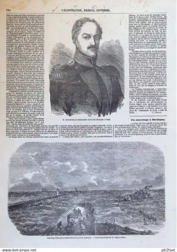 große Graphic , ca. 1862 , M. de Kisseleff , Russian Empire , Bank of England !!!