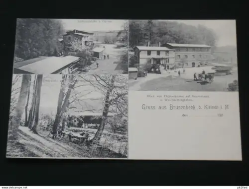 Brusenbeck b. Bad Kleinen i. Mecklenburg , ca. 1905 , Mühle ,  Ansichtskarte , AK , CPA !!