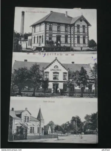 Siggelkow i. Mecklenburg , 1921, Molkerei , Gasthof , Ribnitz ,  Ansichtskarte , AK , CPA !!