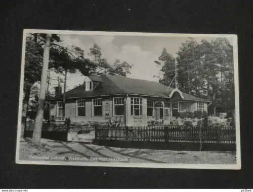 Ostseebad Lubmin i. Mecklenburg , ca. 1920 , Waldhalle , Ansichtskarte , AK , CPA !!