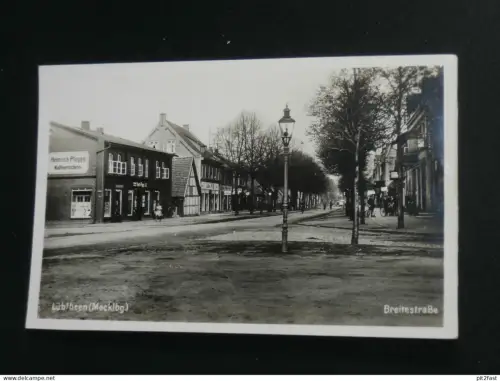 Lübtheen i. Mecklenburg , ca. 1940 , Kaffeerösterei Plügge , Ansichtskarte , AK , CPA !!
