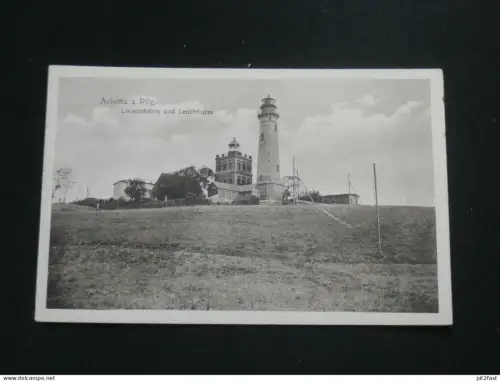 Arkona a. Rügen i. Mecklenburg , ca. 1910 , Leuchtturm , Ansichtskarte , AK , CPA !!