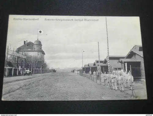 Berlin Mariendorf - Reserve Kriegslazarett , ca. 1915 , alte Ansichtskarte , AK , CPA !!