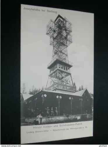 Harzer Kakao- und Schokoladenfabrik in Nöschenrode b. Wernigerode , ca. 1910 , alte Ansichtskarte , AK , CPA !!