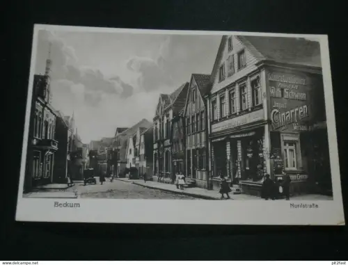 Beckum - Nordstrasse , ca. 1910 , alte Ansichtskarte , AK , CPA !!