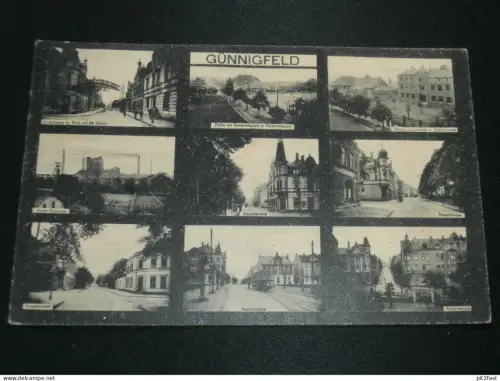 Günnigfeld b. Bochum , 1921 , alte Ansichtskarte , AK , CPA !!