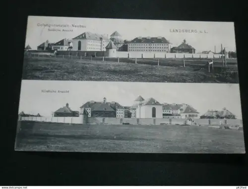 Gefangenanstalt Neubau - in Landsberg a.L. , 1907 , Gefängnis , alte Ansichtskarte , AK , CPA !!