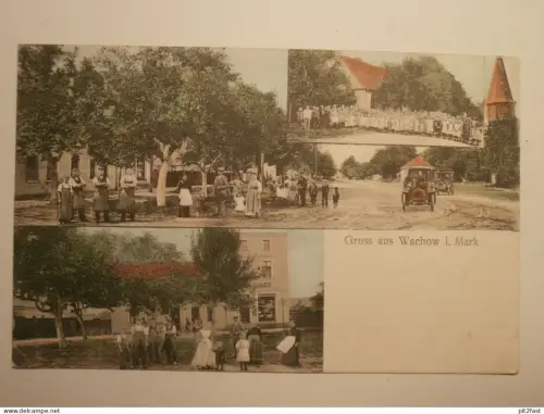 Wachow i. Mark b. Nauen , 1918 , Gasthof , Restaurant , Ansichtskarte , AK !