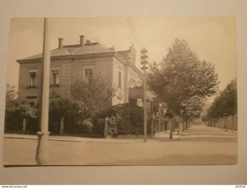 Dresden - Laubegast , ca. 1910 , Albertstrasse , Restaurant , Ansichtskarte , AK !