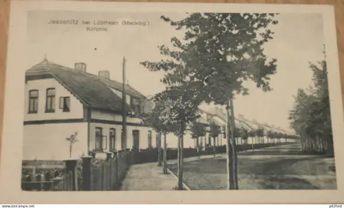 Kolonie Jessenitz b. Lübtheen , 1935 , Mecklenburg , AK , alte Ansichtskarte !!