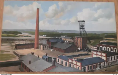 Bergwerk Jessenitz b. Lübtheen , ca. 1920, Mecklenburg , AK , alte Ansichtskarte !!