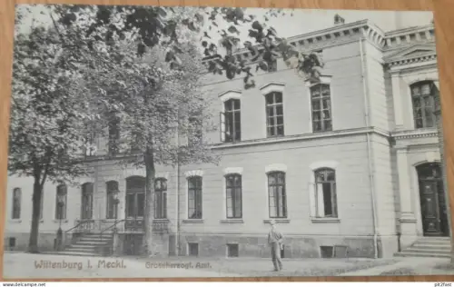 Grossherzogl. Amt in Wittenburg i. Meckl. , 1913 , Mecklenburg , AK , alte Ansichtskarte !!