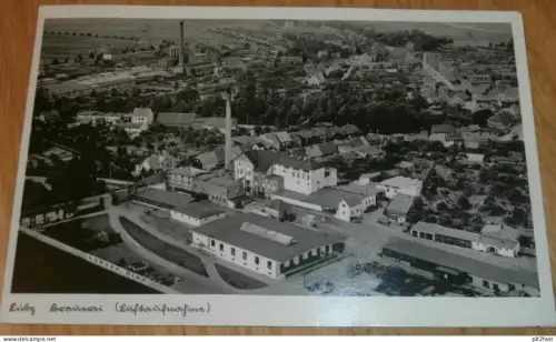Brauerei Lübz , 1935 , Luftbild , Mecklenburg , AK , Ansichtskarte !!