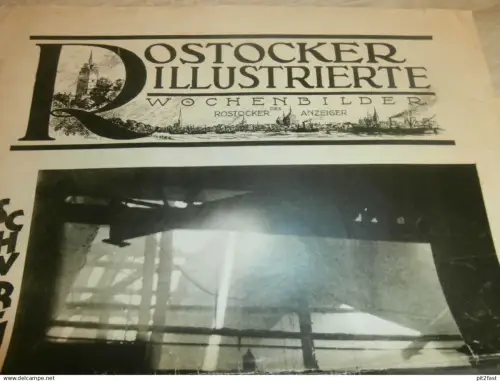 Anzeiger Rostock 1930 - BorsigWerk , Schule in Pribbenow , Neubrandenburg , Feuerwehr Dargun , Golfsport in Mecklenburg