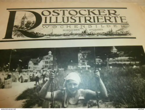 Anzeiger Rostock - Gutshaus Grellenberg b. Grimmen , Stahlhelm Grevesmühlen ,  MC Neubrandenburg , Mecklenburg