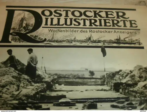 Anzeiger Rostock 1937 - Gräber von Perdöhl , Cirkus Krone , Schwandt , Bülow b. Rehna , Groß Roge , Graal , Mecklenburg