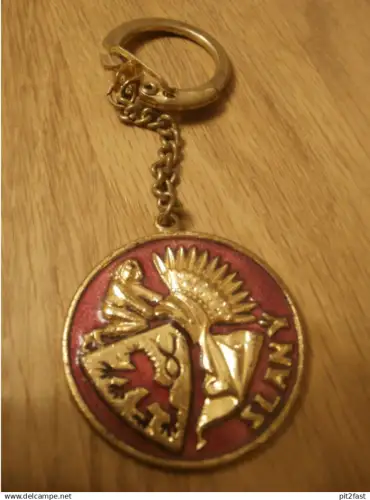 alter Schlüsselanhänger SLANY / Poland , Speedway , Motorsport !!!