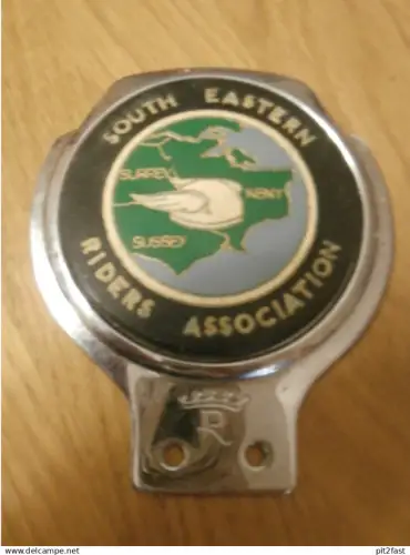 South Eastern Riders Association - Plakette , Surrey , Kent , Sussex - Medaille , Motorrad , Speedway , Motorsport !!!