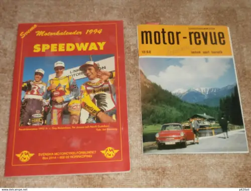 Speedway Motorkalender und Motor-Revue , Chronik , Historie , Rennsport , ADMV , DDR !!!