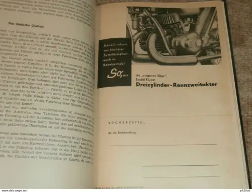 Der routinierte Kraftfahrer , Fachbuch , KFZ , Kraftverkehr , DDR , mit Einlage Zweitaktmotoren / Dreizylinder