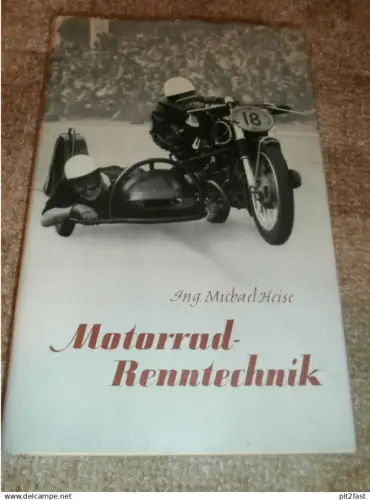 Motorrad - Renntechnik , 1953 , Michael Heise , Tuning , Rennmaschinen , Erstausgabe , Motorradrennen , Motorsport !!