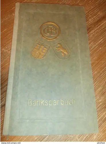 altes Sparbuch Leipzig , 1937 - 1942 , Dr. Hans Everding in Leipzig , Sparkasse , Bank !!
