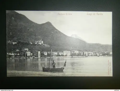 AK Gardone Riviera , ca. 1905 , Lago di Garda , Ansichtskarte , Postkarte !!!