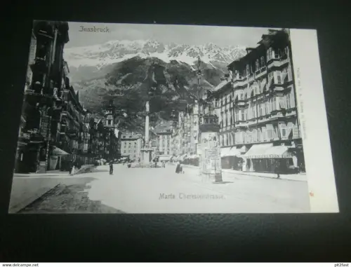 AK Innsbruck , ca. 1905 , Maria Theresienstrasse , Ansichtskarte , Postkarte !!!