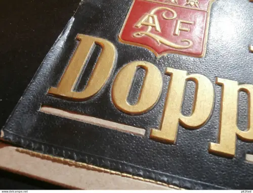 Lorenz - Doppelkümmel Rostock , Reklameschild , ca. 1920 , Pappe , Reklame , ca. 315x155 mm !!