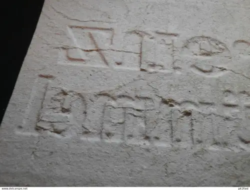 Lorenz - Doppelkümmel Rostock , Reklameschild , ca. 1920 , Pappe , Reklame , ca. 315x155 mm !!