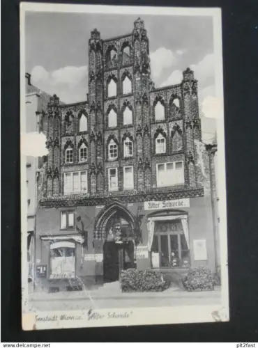 Wismar i. Mecklenburg , 1941 , Mahn & Ohlerich , Restaurant , AK , Ansichtskarte