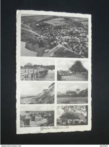 Ostseebad Wustrow i. Mecklenburg , 1941 , Luftbild , AK CPA , Ansichtskarte