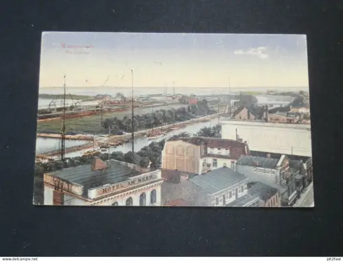 Warnemünde i. Mecklenburg , 1930 , Rostock , Strandkörbe AK CPA , Ansichtskarte !!