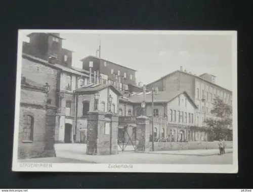 Stavenhagen i. Mecklenburg , ca. 1920 , Zuckerfabrik , Ansichtskarte , AK , CPA