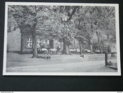 Godern b. Schwerin , ca. 1940 , Meyers Gaststätte , Ansichtskarte , AK , CPA !!