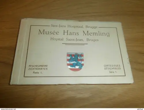 Album voll mit Postkarten / Ansichtskarten aus Brugge , Musée Hans Memling , Saint Jean , AK , Fotoalbum , Brügge !!!
