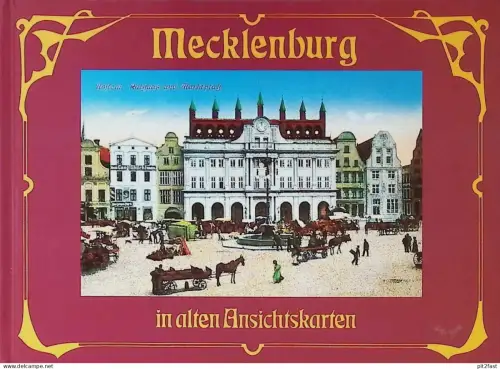 Mecklenburg in alten Ansichten - 95 Seiten , Ansichtskarten , Ansichtskarte , CPA , AK !!
