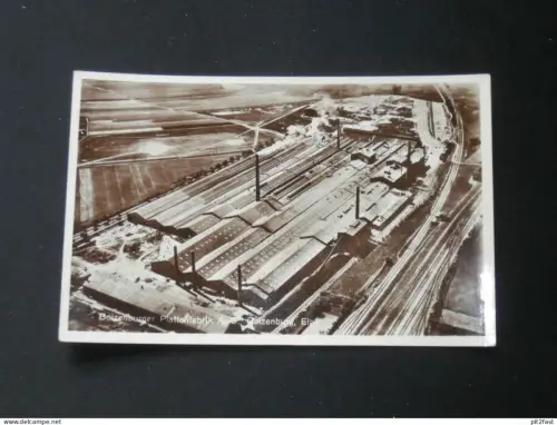 Plattenfabrik Boizenburg i. Mecklenburg , ca. 1940 , Ansichtskarte , CPA , AK !!