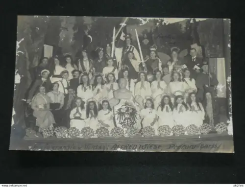 Prerow a. Darss i. Mecklenburg , ca.. 1910 , Karneval , Fasching , Ansichtskarte , CPA , AK !