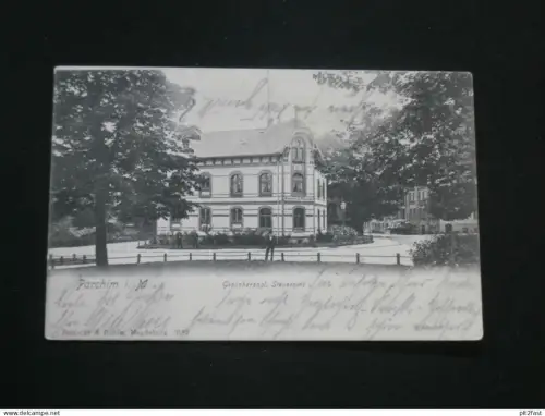 Parchim i. Mecklenburg , ca. 1910 , Steueramt , Ansichtskarte , CPA , AK !!